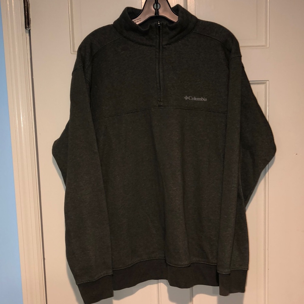 Men’s Columbia 1/4 zip sweatshirt Sz M